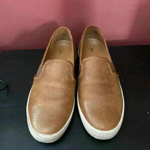 Frye Gavin Slip-on Leather Shoes